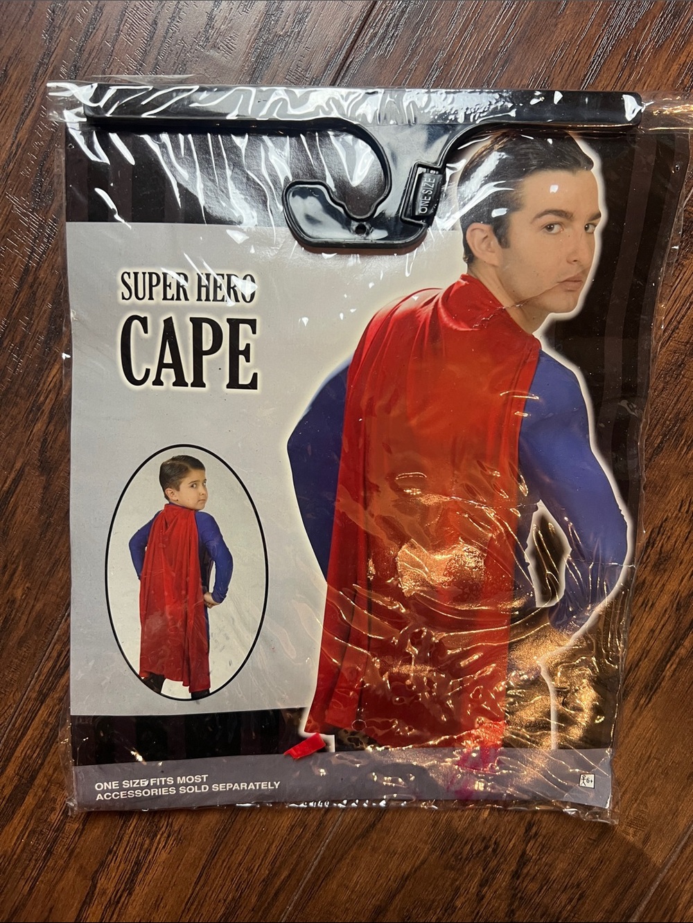 Red Super Hero Cape for Kids - Classic Costume Cape